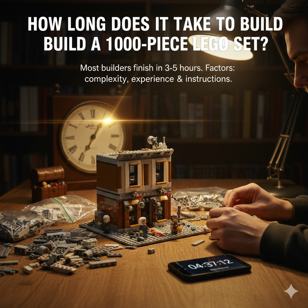 How Long Does It Take to Build a 1000-Piece LEGO Set?