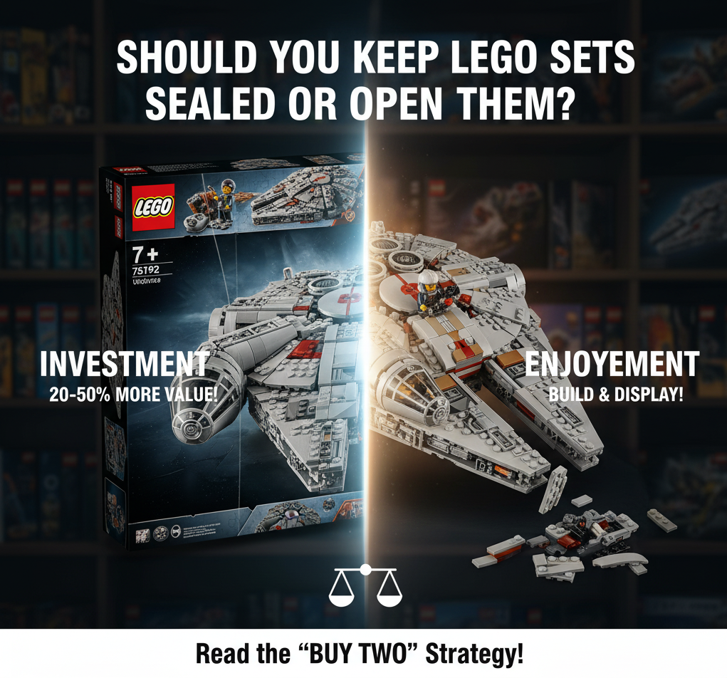Should You Keep LEGO Sets Sealed or Open Them?