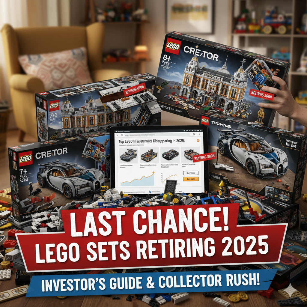 LEGO Sets Retiring in 2025 and Why to Buy Them Now