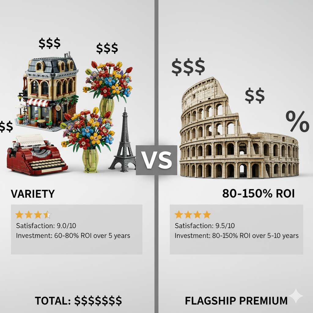 Large LEGO Sets: $100-$200 Budget vs $400+ Premium Value Analysis
